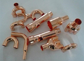 Copper welding polishing effect